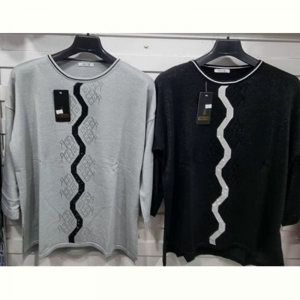 Свитер Julia JL99 l.grey