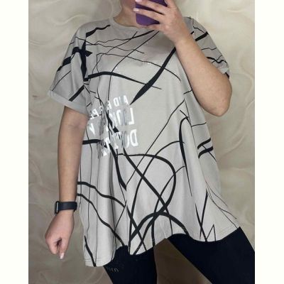 Футболка LeVisha 26009 grey
