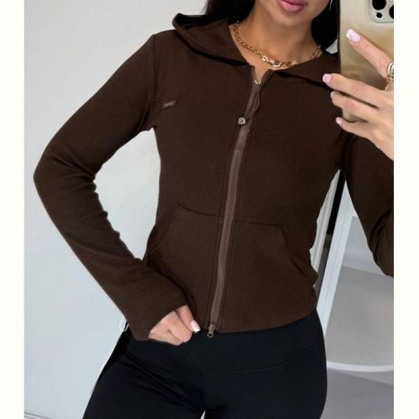 Кофта Lora LR1044 brown