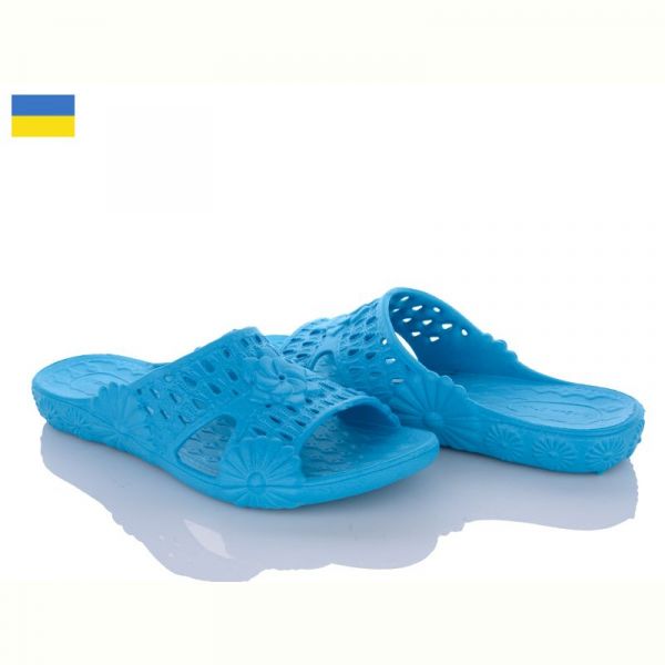 Шлепанцы Ds ПЖ28 бірюзовий