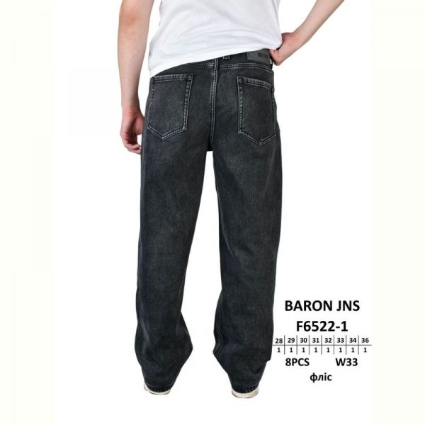 Джинсы God Baron F6522-1 black