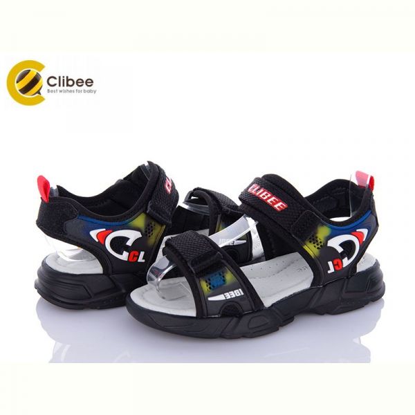 Босоножки Clibee AB329 black-red