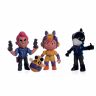 20172 Фигурки героев BRAWL STARS 3шт на планшетке