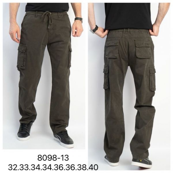 Джинсы God Baron 8098-13 khaki