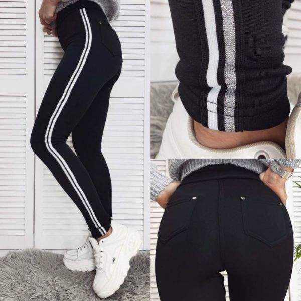 Штаны спорт Sport style 7344 black