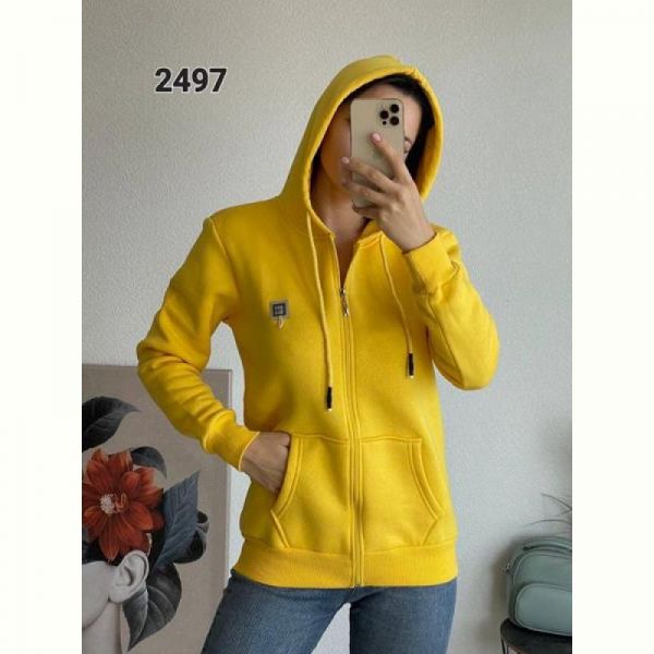 Кофта спорт FSN 2497 yellow