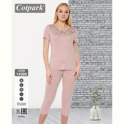 Пижама Cotpark 14389 powder
