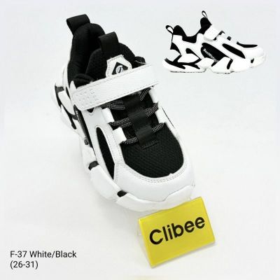 Кроссовки Clibee Ap-F37 White-black