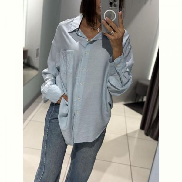 Рубашка Comod 8627 l.blue