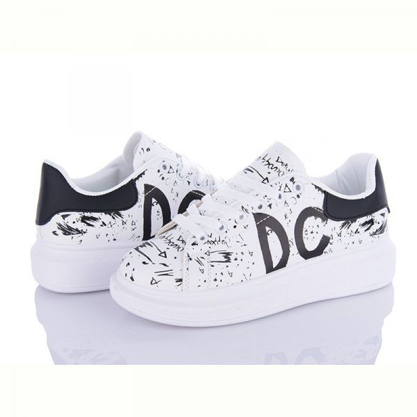 Кроссовки Violeta 9-794 white-black