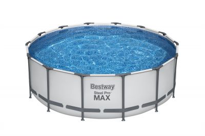 5612X  Каркасний басейн Bestway  427х122 см з картриджним фільтром, тентом і драбиною