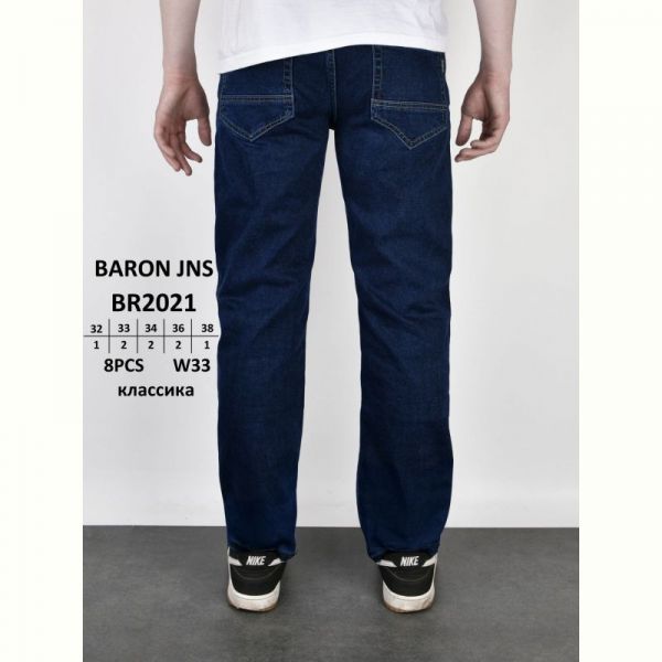 Джинсы God Baron BR2021 blue