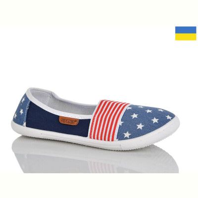 Слипоны Demur 6501 джинс