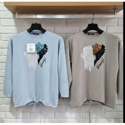 Свитер Julia JL974 l.blue