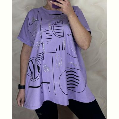 Футболка LeVisha 26008 lilac
