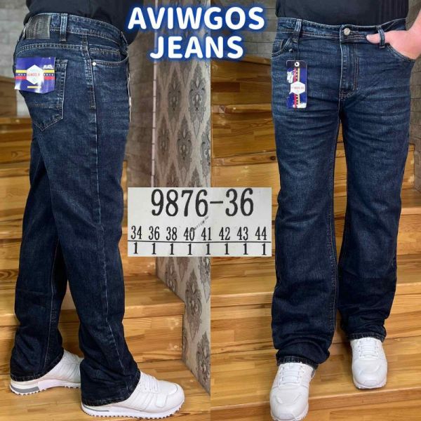 Джинсы God Baron 9876-36 blue