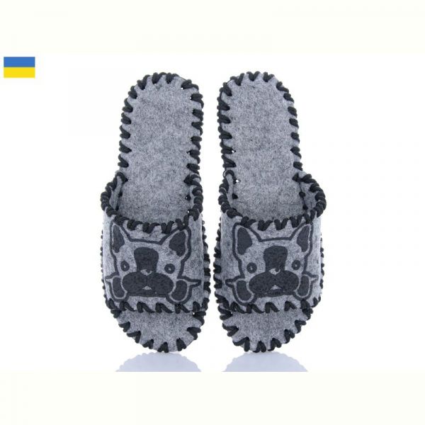 Тапочки Vends 268W сірий