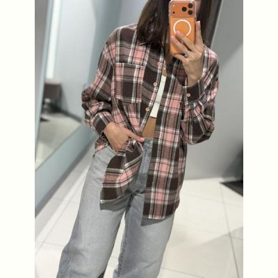 Рубашка Comod 225 brown-pink