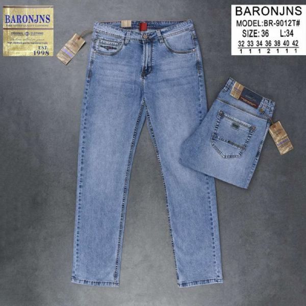 Джинсы Baron Jeans BR9012 l.blue