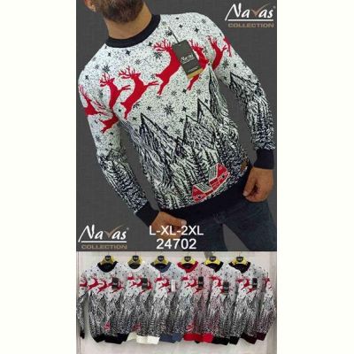 Свитер Navas 24702 grey