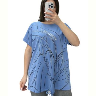 Футболка Elena&Vika 25315 l.blue