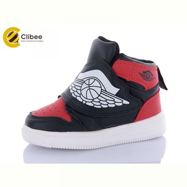 Кроссовки Clibee-Apawwa KJ06 black-red
