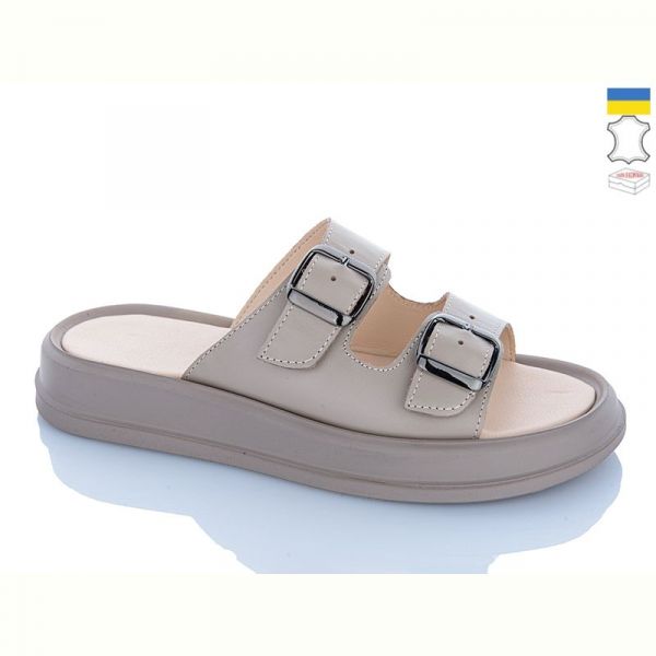 Шлепанцы Sali 91 капучино к кап-п.