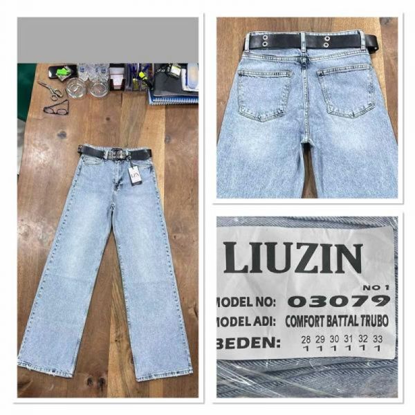 Джинсы Maxim Jeans 03079-1 l.blue