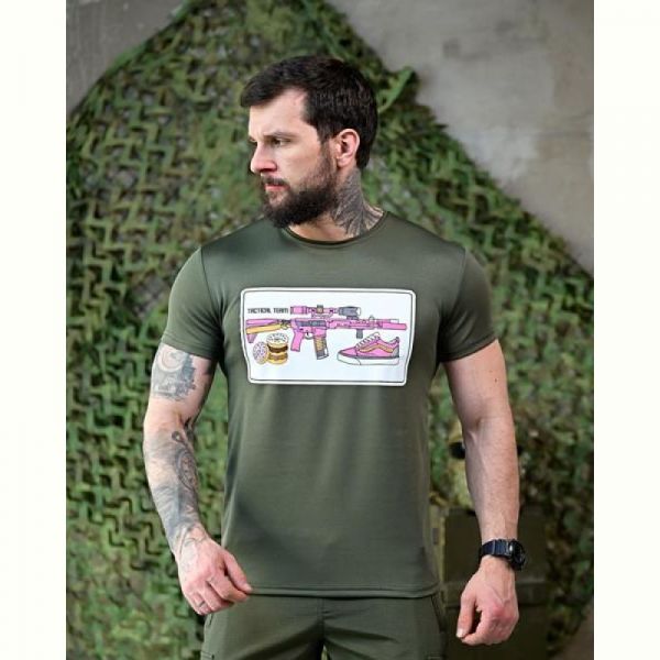 Футболка Madoka 1058 khaki