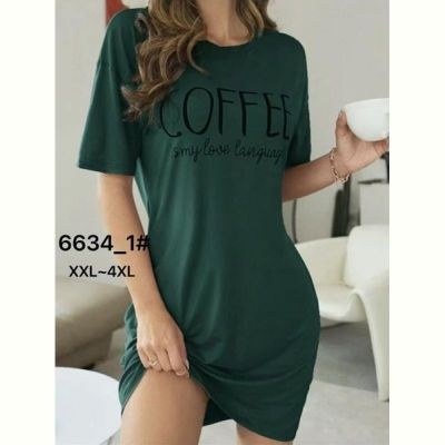 Ночнушка Anion 6634-1 green