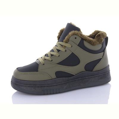 Кроссовки QQ Панда SS2189 green-black