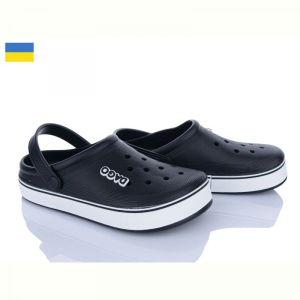 Кроксы Golden Lion 419 чорний