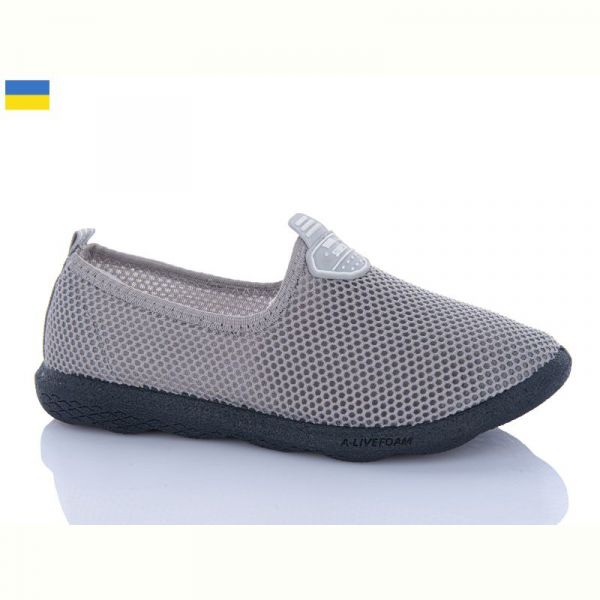 Кроссовки Crystal S18 сітка т.сірий чор-п.