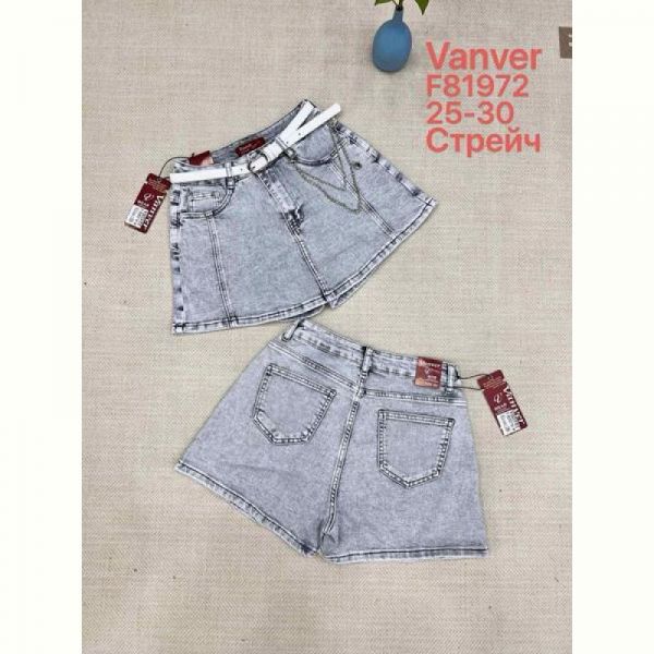 Шорты Vanver F81972 l.grey