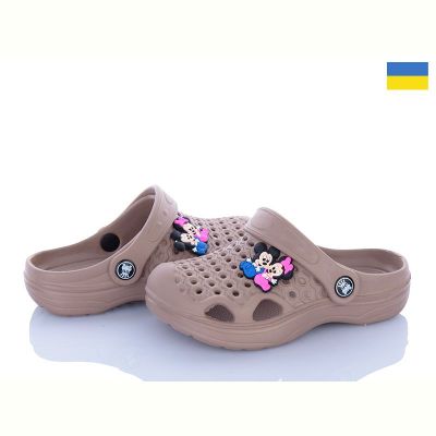 Кроксы Golden Lion 777-020 мокко