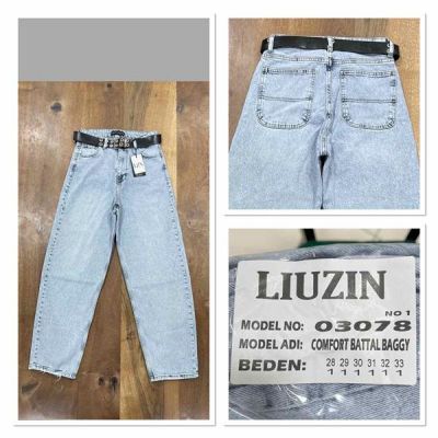 Джинсы Maxim Jeans 03078-1 l.blue