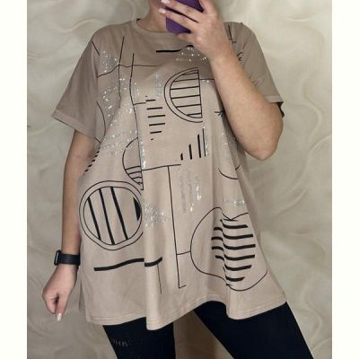 Футболка LeVisha 26008 beige
