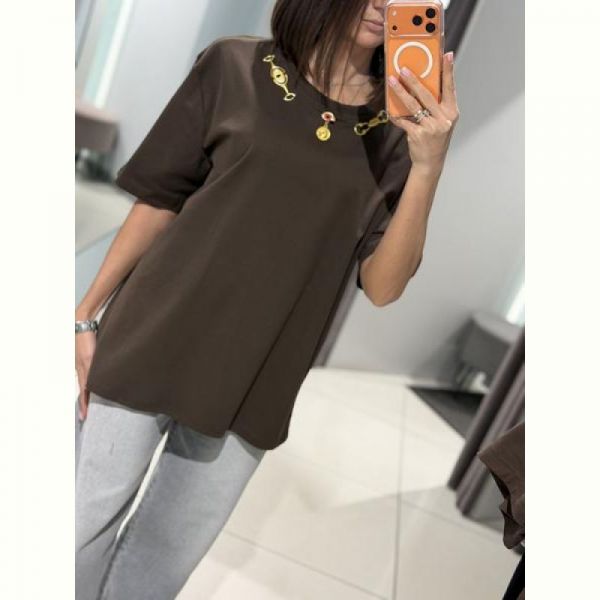 Футболка Comod 5708 brown