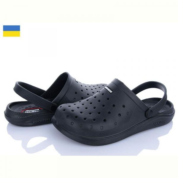 Кроксы Golden Lion 232 чорний