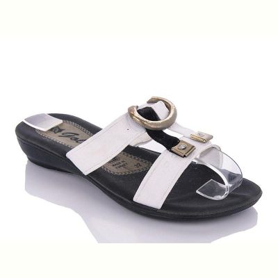 Шлепанцы Malibu Agolden white