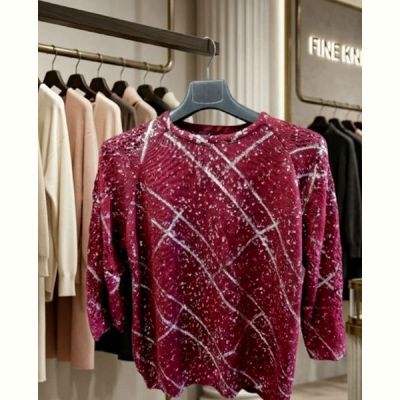Свитер Julia JL1049 wine