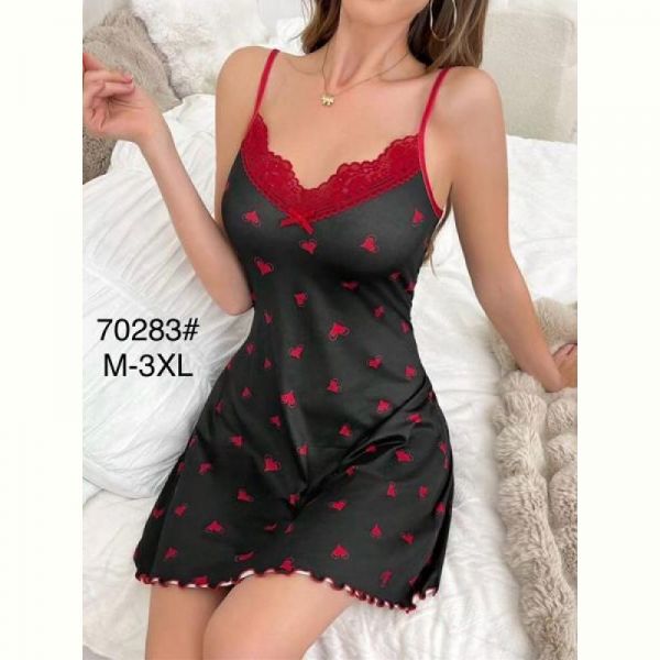 Ночнушка Brilliant 70283 black