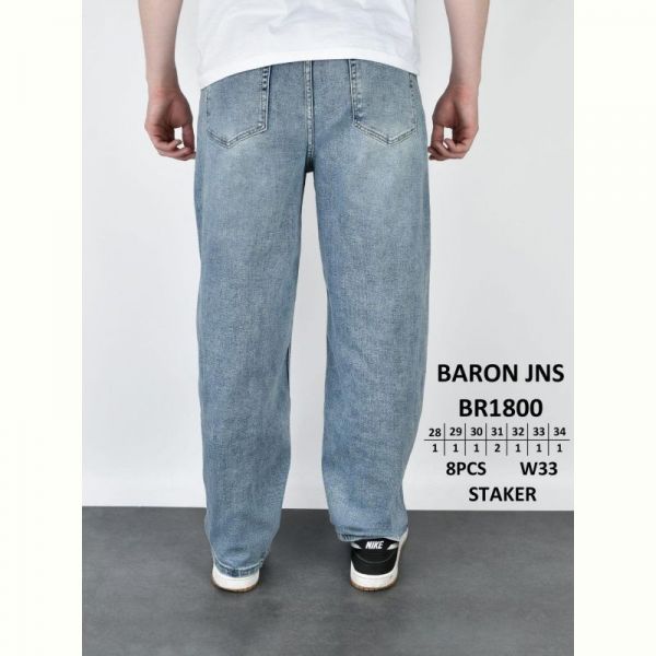 Джинсы God Baron BR1800 l.blue