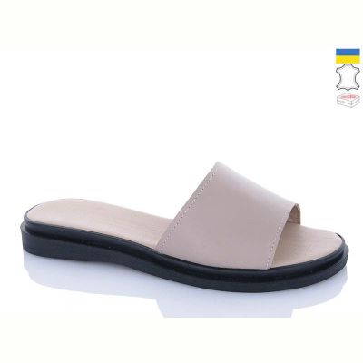 Шлепанцы Garti 97 беж шкіра