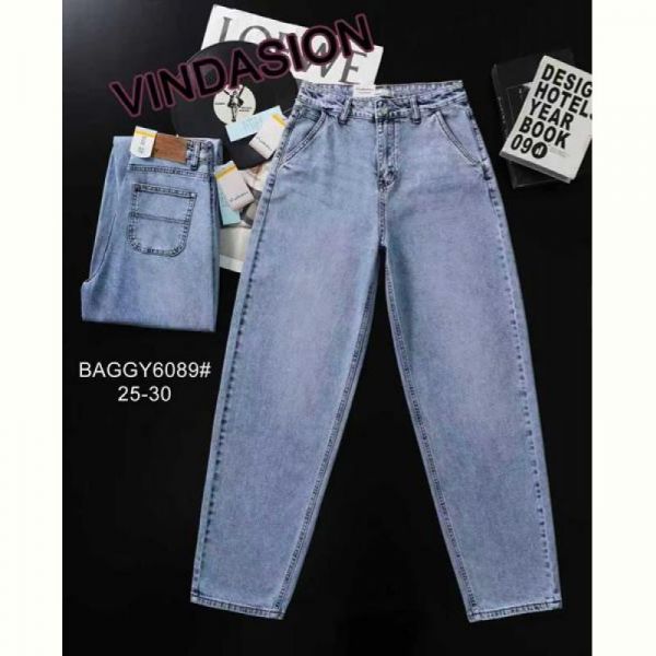 Джинсы Vindassion 6089 l.blue
