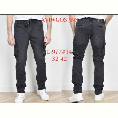 Джинсы God Baron L-977 black