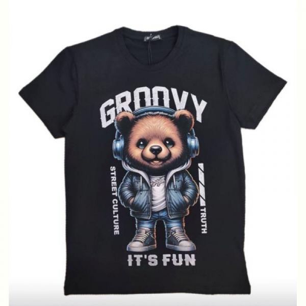 Футболка Malibu2 5474-3 black