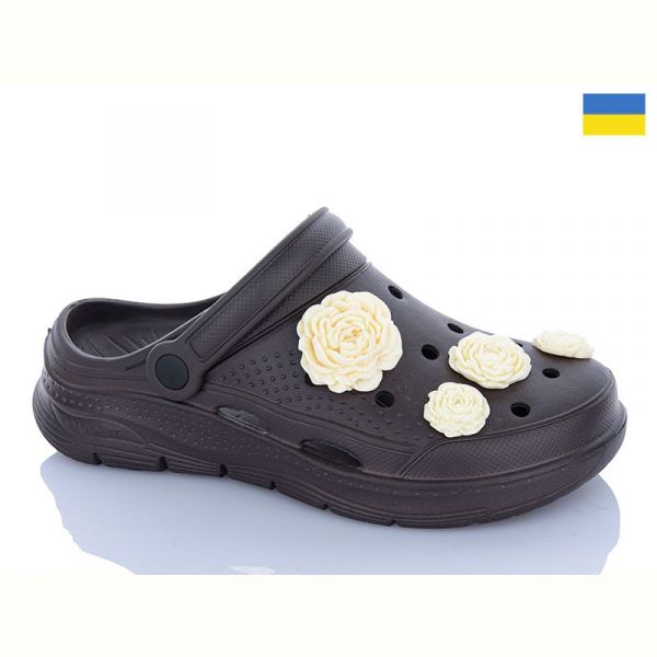 Кроксы Dago 411 шоколад 