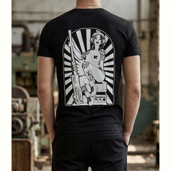 Футболка Madoka 1432 black