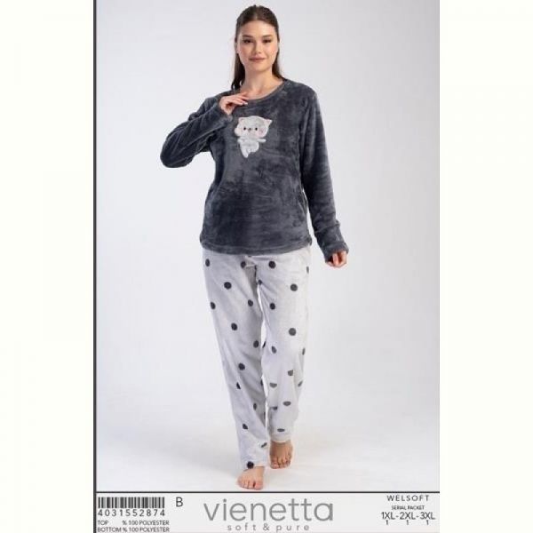 Пижама Romeo life RL843 grey